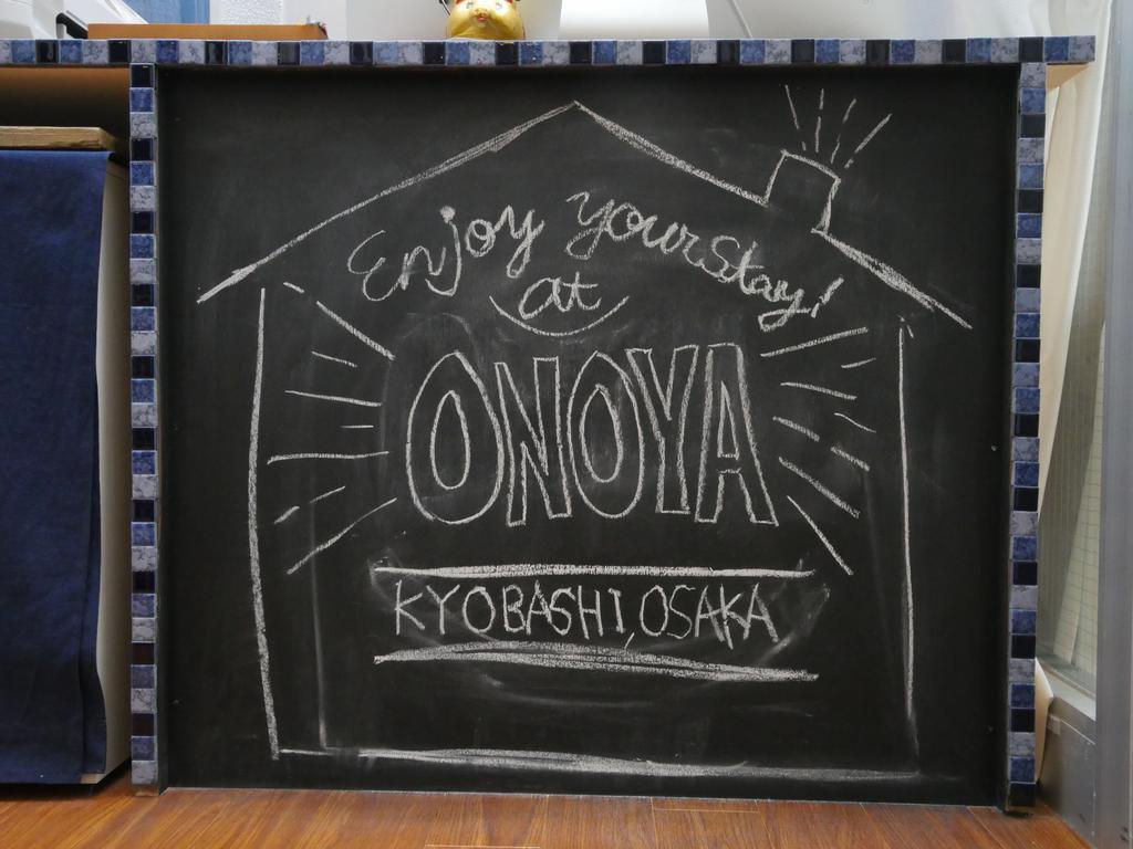 Guest House Onoya Osaka Exterior foto